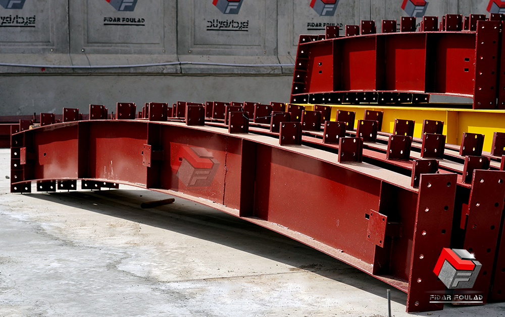 قالب های فلزی بتن