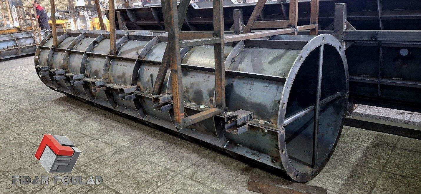 روند تولید و مزایای استفاده از قالب گرد بتنی در ساخت و ساز