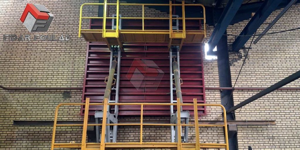 قالب بالارونده بتن