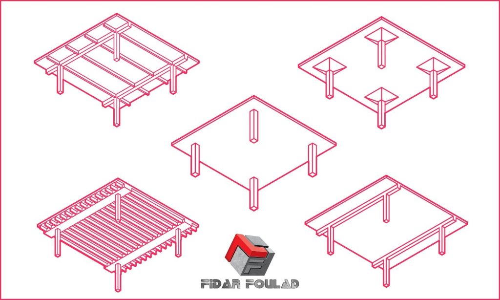 آشنایی با انواع دال موجود در ساختمان