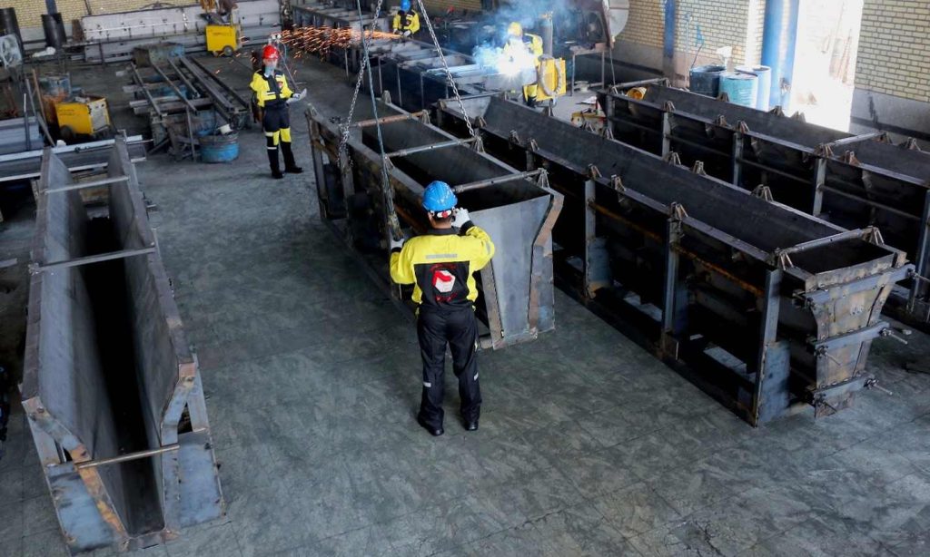 طراحی و تولید انواع قالب نیوجرسی جاده