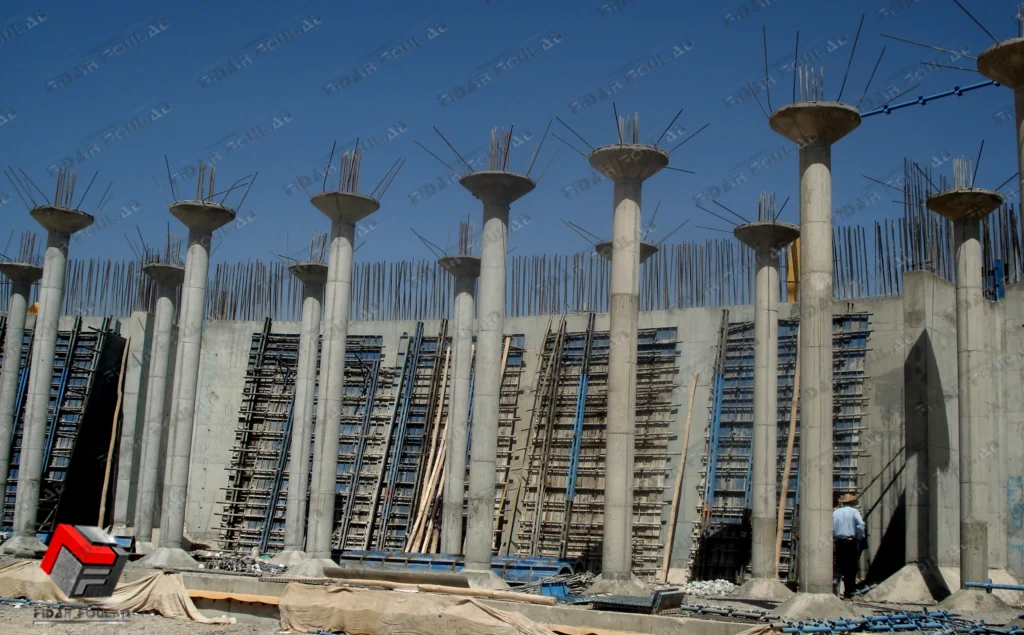 قالب فلزی بتن