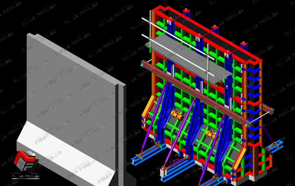 قالب باتری بتن
